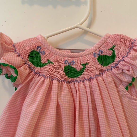 Girls whale dress 12 month - Picture 2 of 2